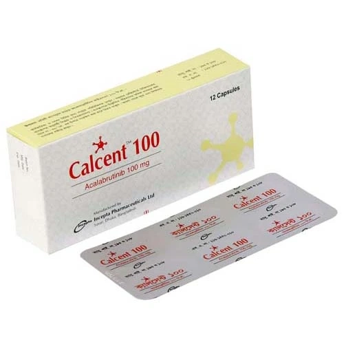 Pack Image: Calcent 100 mg Capsule (2 x 6)