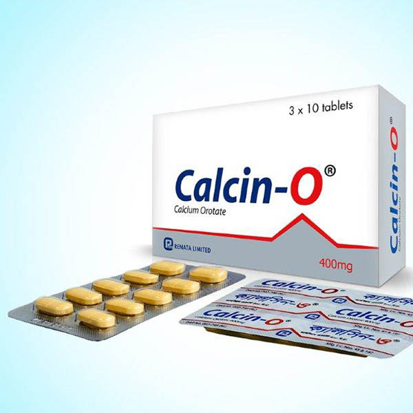 Pack Image: Calcin-O 400 mg Tablet (3 x 10)