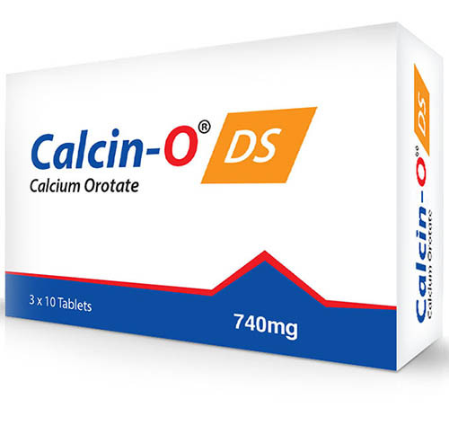 Pack Image: Calcin-O DS 740 mg Tablet (3 x 10)