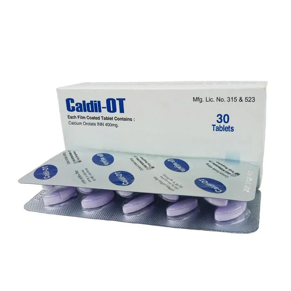 Pack Image: Caldil-OT 400 mg Tablet (3 x 10)