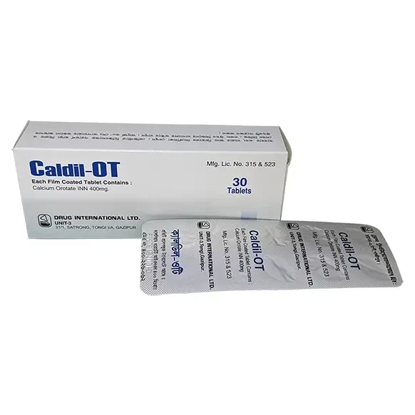Pack Image: Caldil-OT 400 mg Tablet (3 x 10)