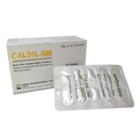 Pack Image: Caldil 500 mg Tablet (5 x 10)