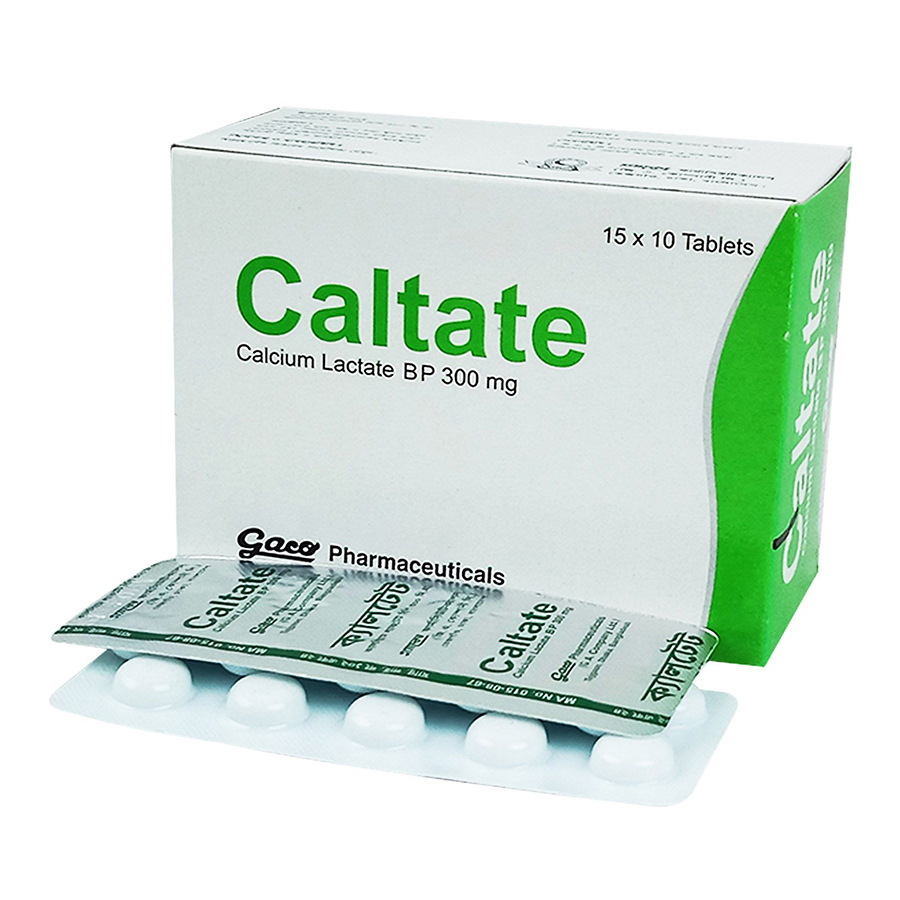 Pack Image: Caltate 300 mg Tablet (15 x 10)