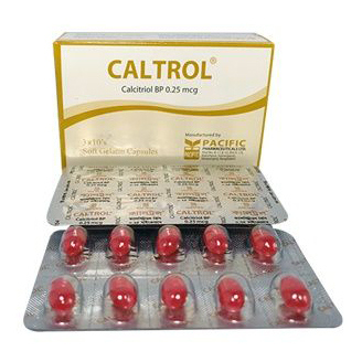 Pack Image: Caltrol 0.25 mcg Capsule (3 x 10)