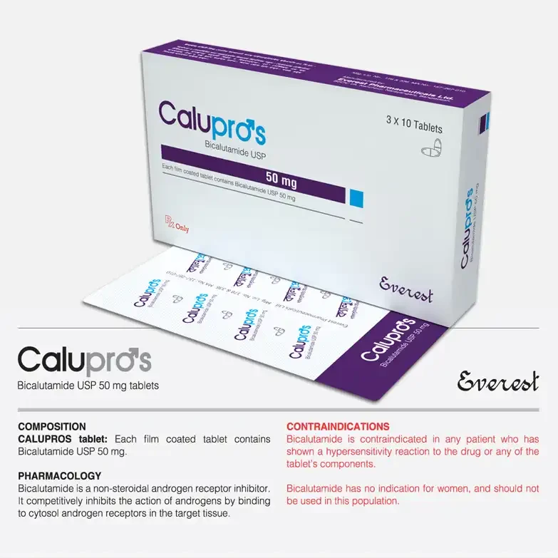 Pack Image: Calupros 50 mg Tablet (3 x 10)