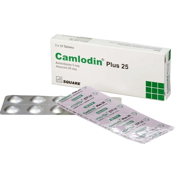 Pack Image: Camlodin Plus 5 mg Tablet (3 x 10)