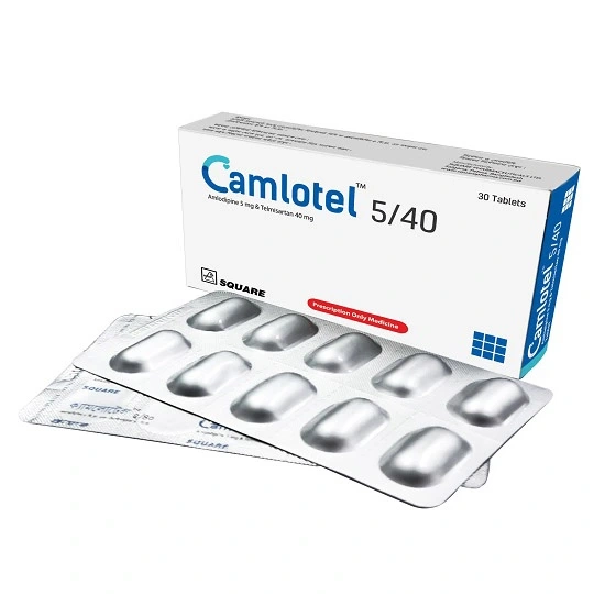 Pack Image: Camlotel 5 mg Tablet (3 x 10)