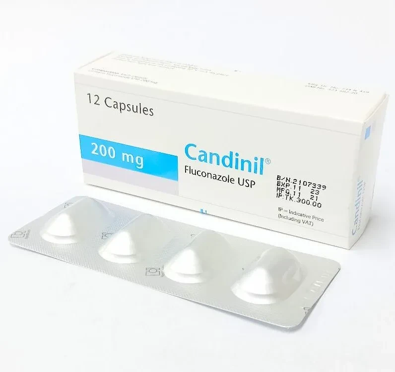 Pack Image: Candinil 200 mg Capsule (3 x 4)