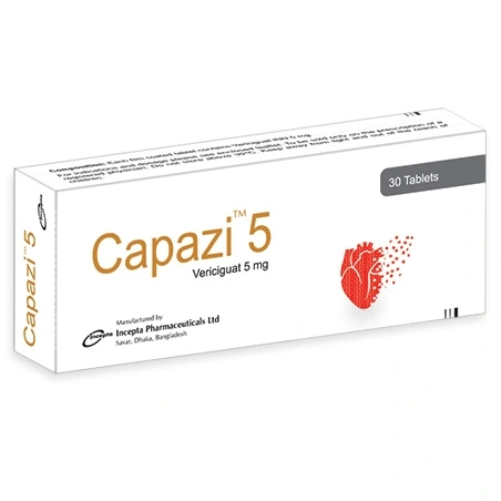 Pack Image: Capazi 5 mg Tablet (3 x 10)