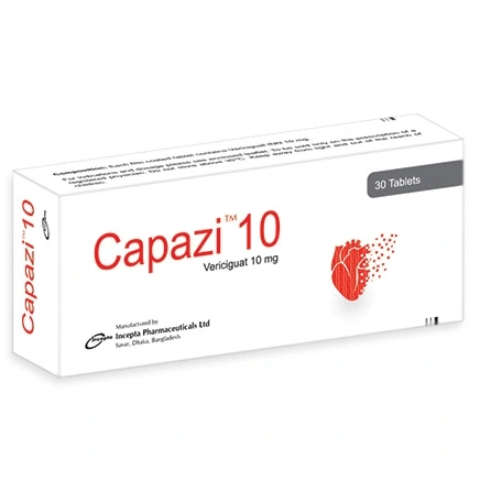 Pack Image: Capazi 10 mg Tablet (3 x 10)