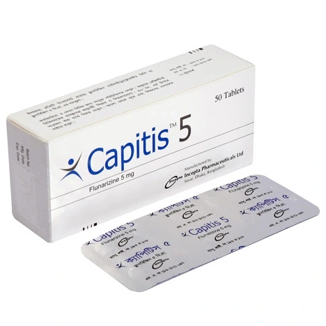 Pack Image: Capitis 5 mg Tablet (5 x 10)