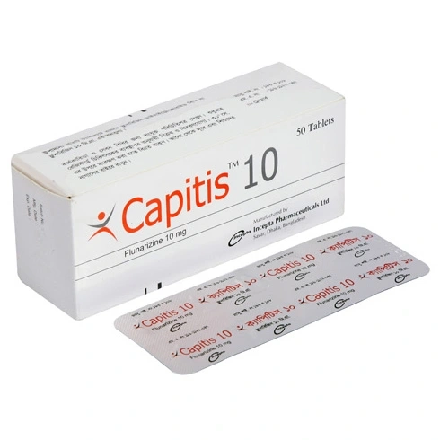 Pack Image: Capitis 10 mg Tablet (5 x 10)