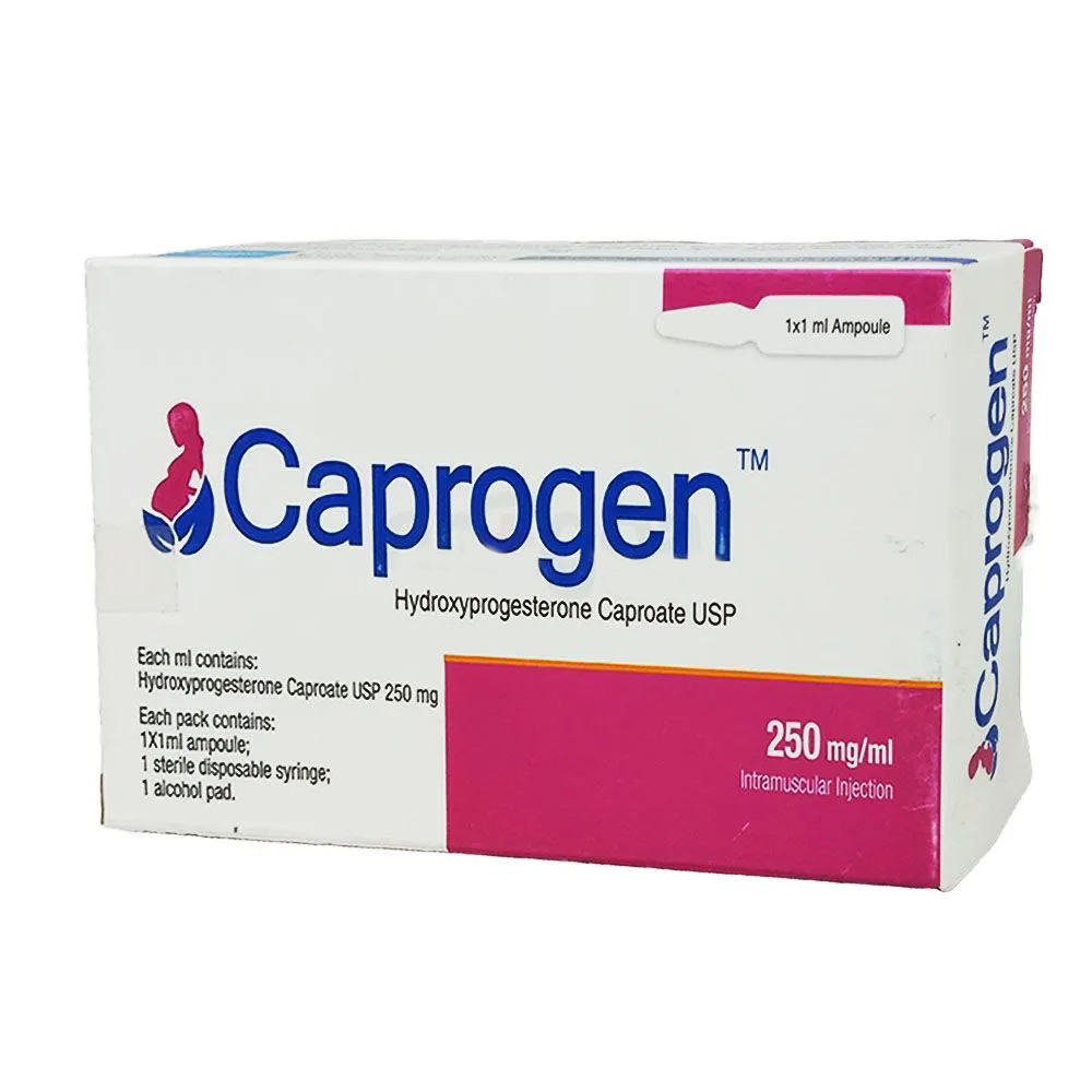 Pack Image: Caprogen 250 mg Injection (1 ml ampoule)