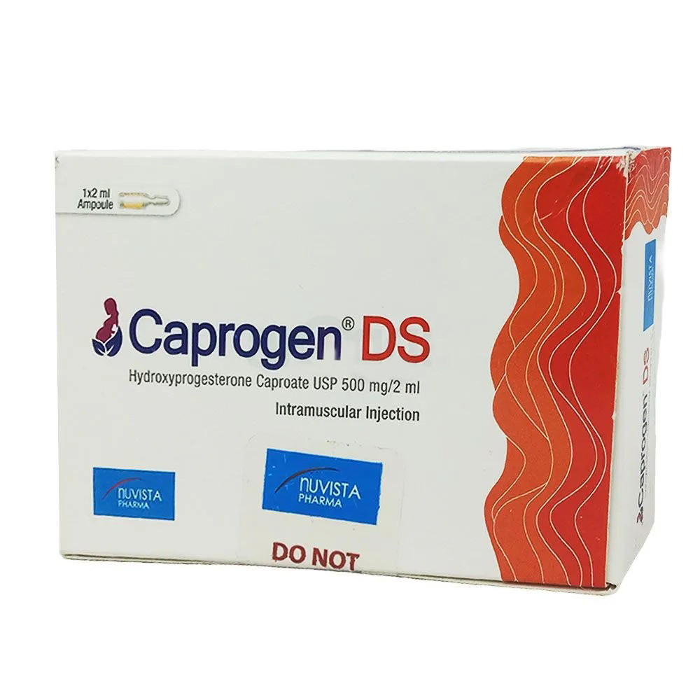 Pack Image: Caprogen DS 500 mg Injection (2 ml ampoule)