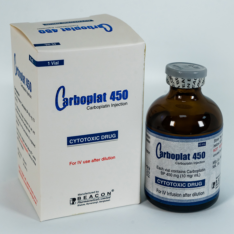 Pack Image: Carboplat 10 mg Injection (150 mg vial)