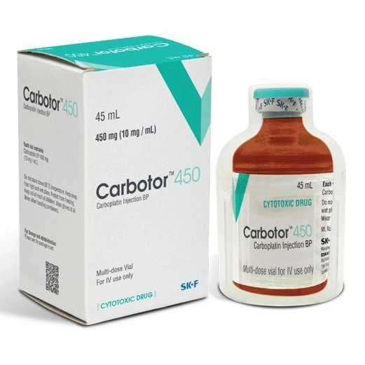 Pack Image: Carbotor 10 mg Injection (450 mg vial)