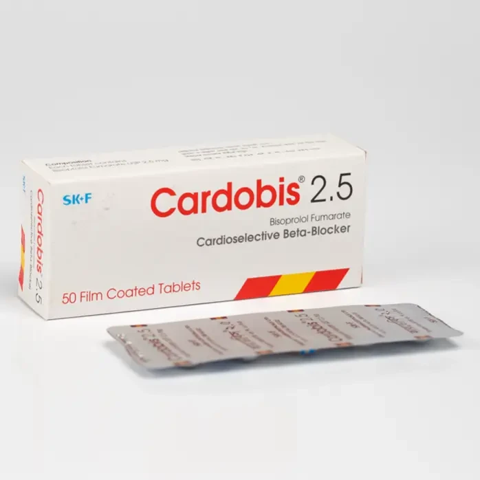 Pack Image: Cardobis 2.5 mg Tablet (5 x 10)