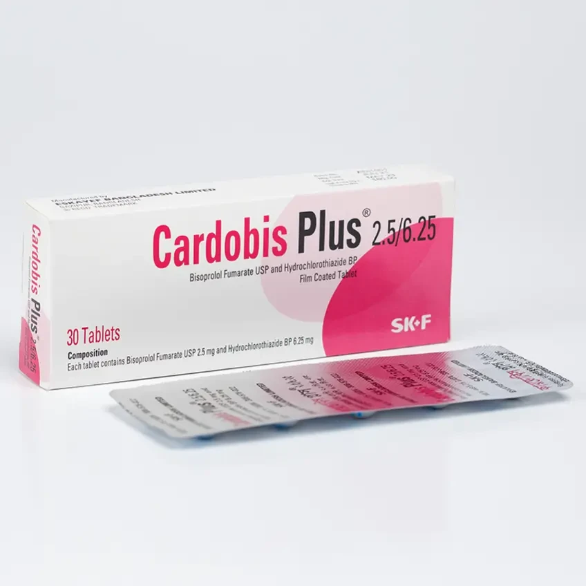 Pack Image: Cardobis Plus 2.5 mg Tablet (3 x 10)