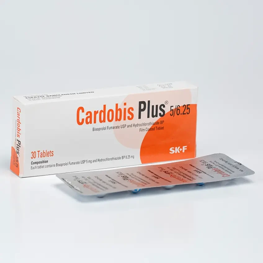 Pack Image: Cardobis Plus 5 mg Tablet (3 x 10)