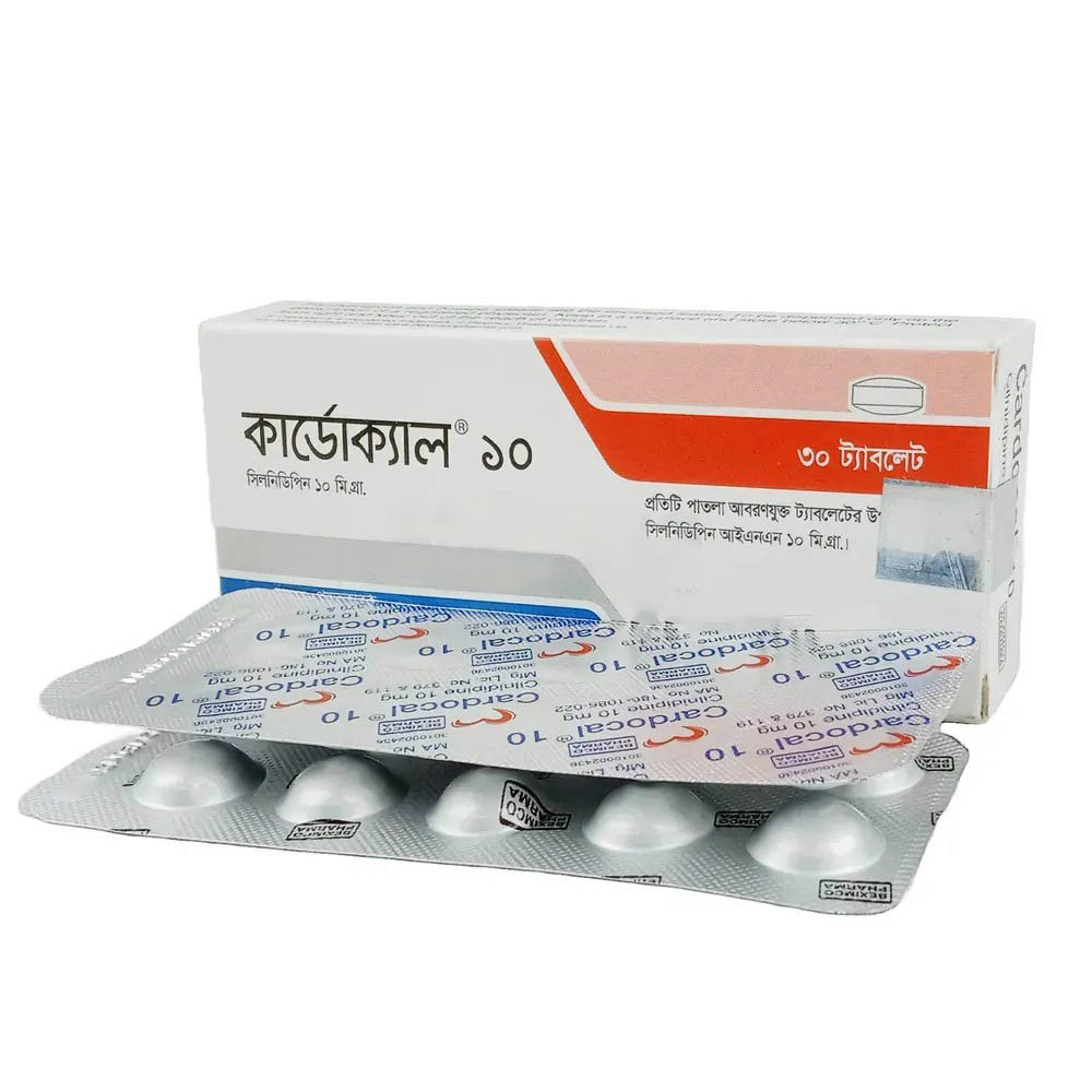 Pack Image: Cardocal 10 mg Tablet (3 x 10)