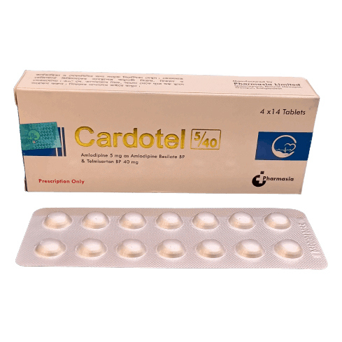 Pack Image: Cardotel 5 mg Tablet (4 x 14)