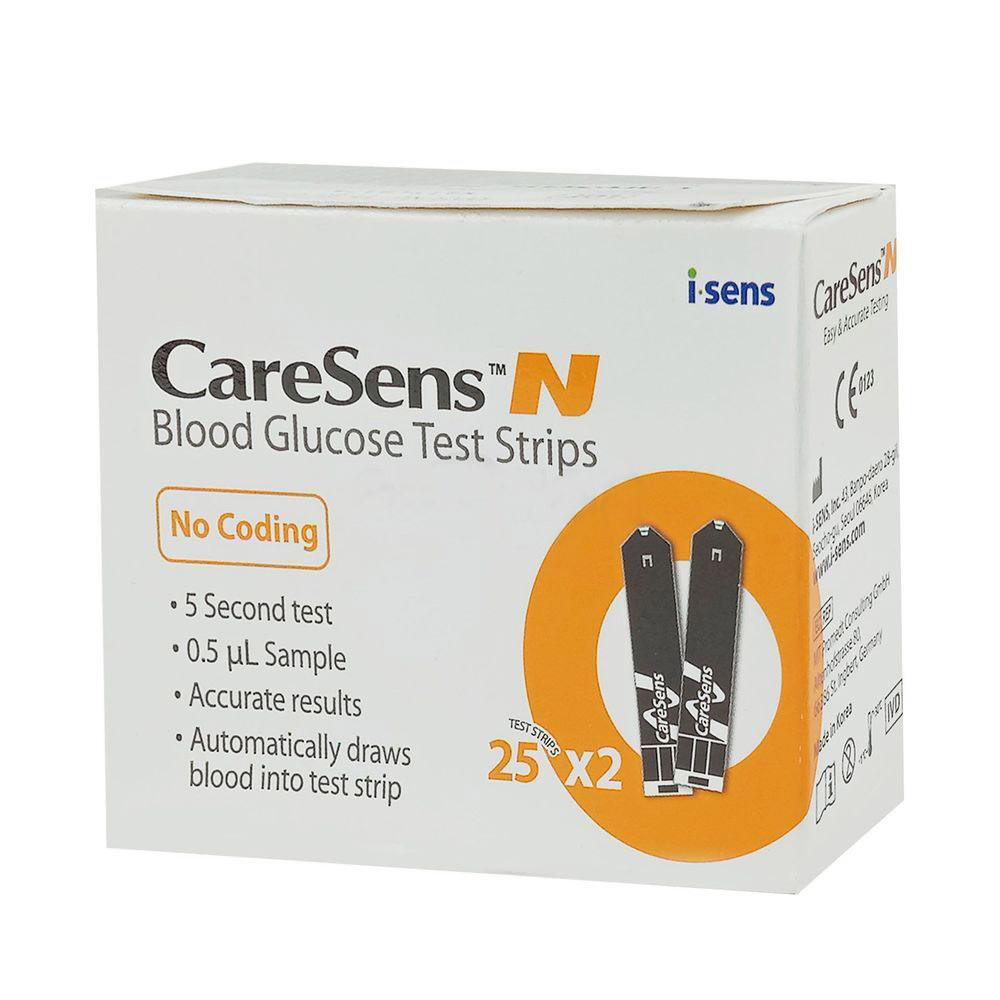 Pack Image: CareSens N Test strip (2 x 25)