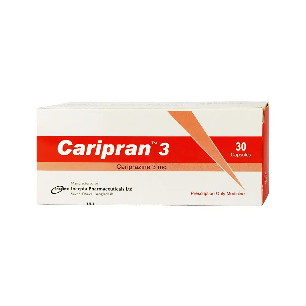 Pack Image: Caripran 3 mg Capsule (5 x 6)