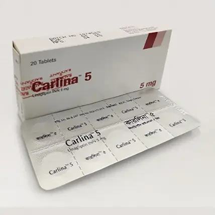 Pack Image: Carlina 5 mg Tablet (2 x 10)