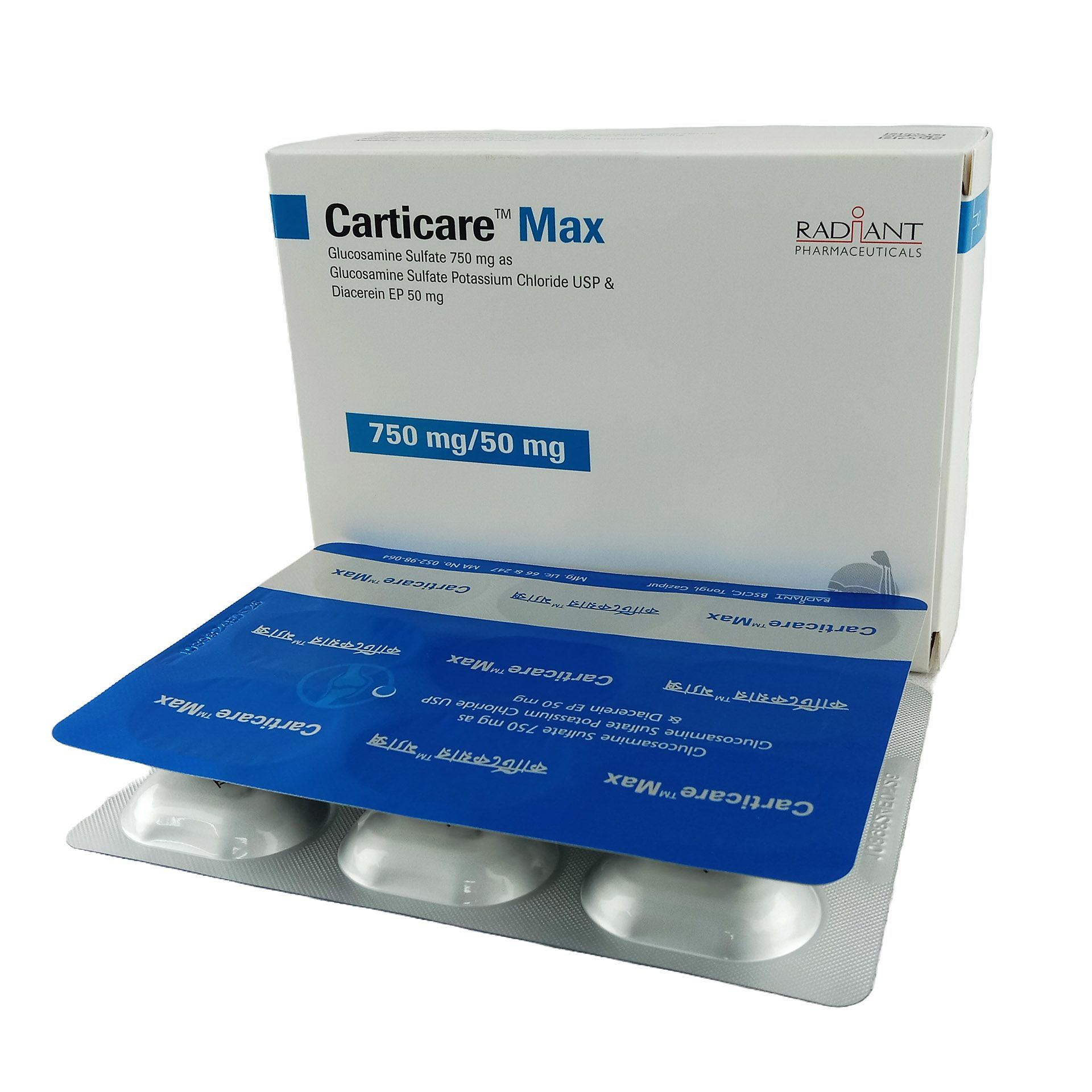 Pack Image: Carticare Max 750 mg Tablet (4 x 9)