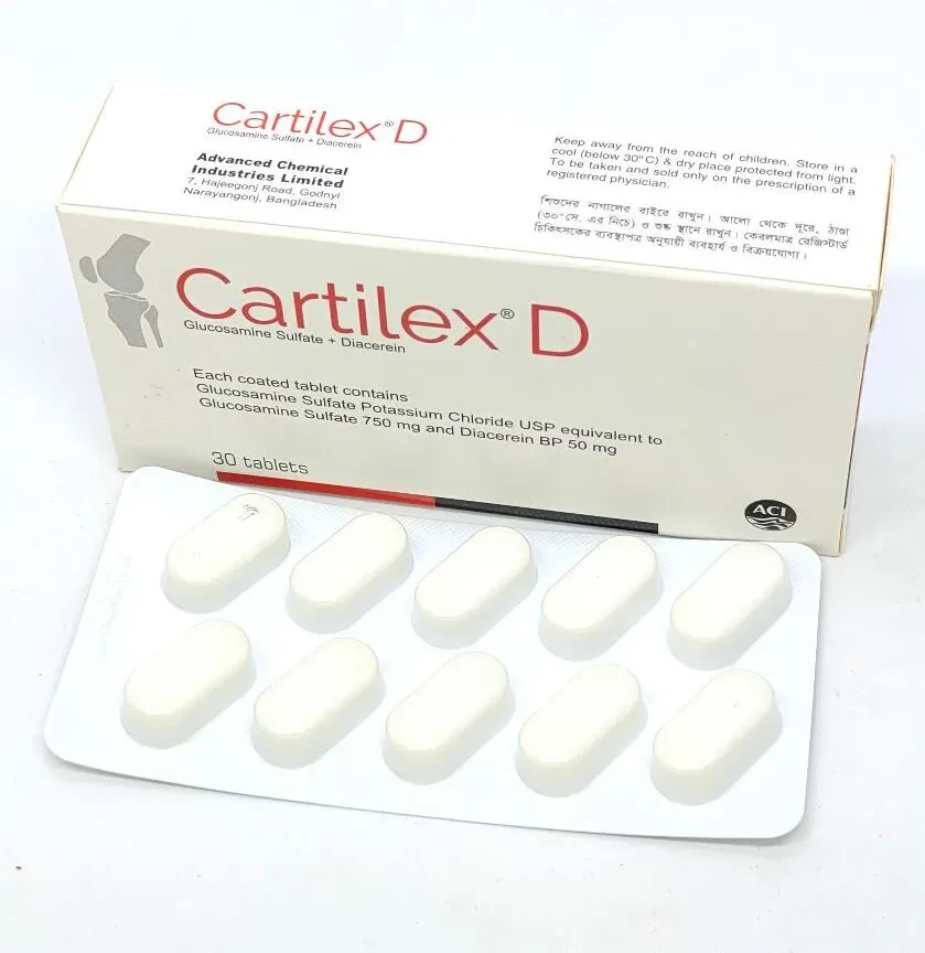 Pack Image: Cartilex D 750 mg Tablet (3 x 10)