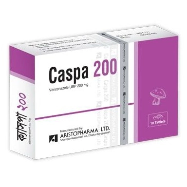 Pack Image: Caspa 200 mg Tablet (2 x 5)
