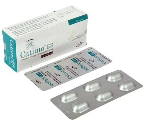 Pack Image: Catium ES 110 mcg Inhalation Capsule (5 x 6)