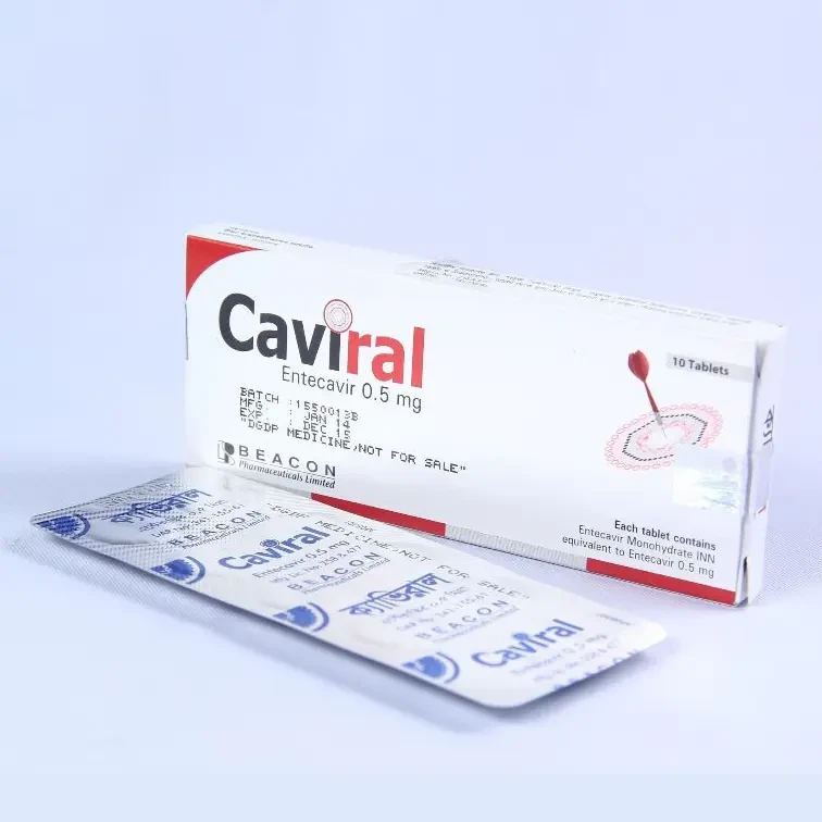 Pack Image: Caviral 0.5 mg Tablet (3 x 10)