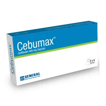 Pack Image: Cebumax 400 mg Capsule (2 x 4)