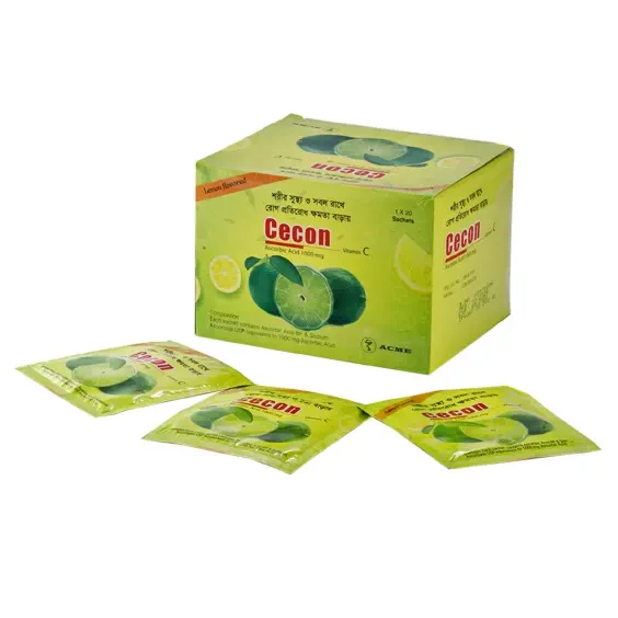 Pack Image: Cecon 500 mg Powder (500 mg sachet)