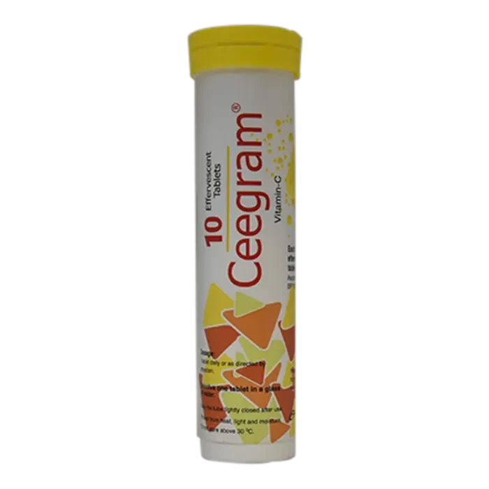 Pack Image: Ceegram 1000 mg Tablet (1 x 10)