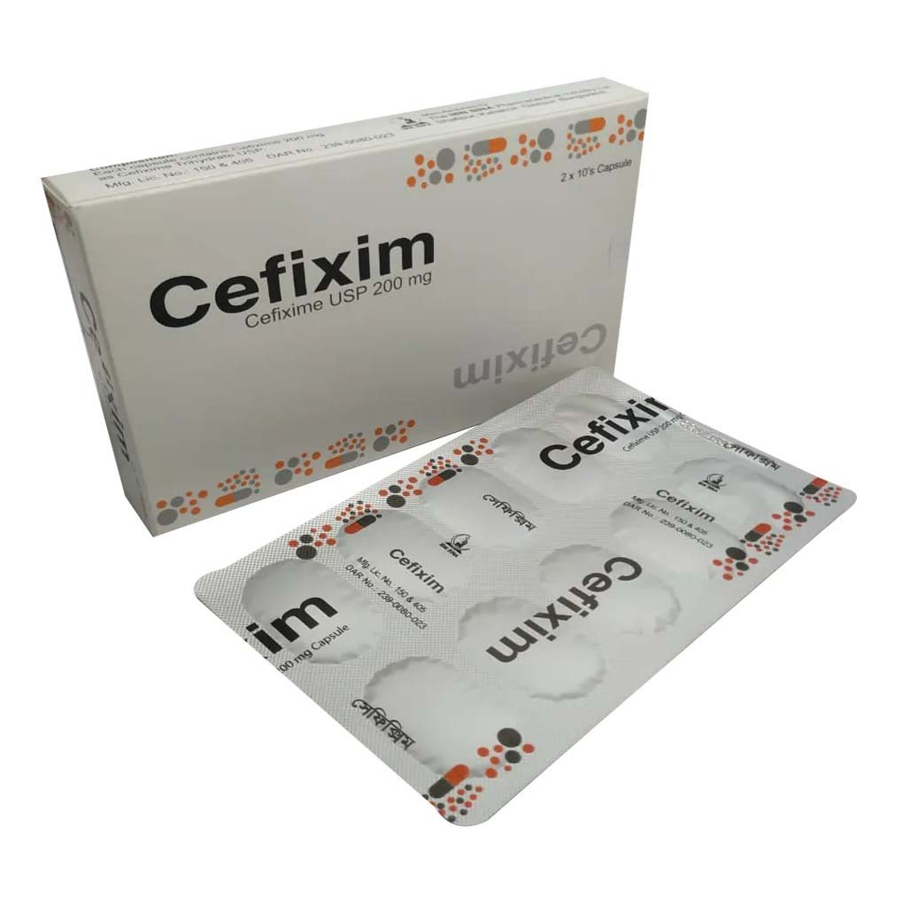 Pack Image: Cefixim 200 mg Capsule (2 x 10)