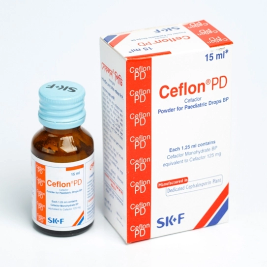 Pack Image: Ceflon 125 mg Pediatric Drop (15 ml bottle)
