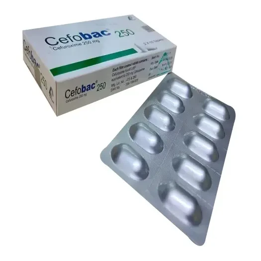 Pack Image: Cefobac 250 mg Tablet (2 x 10)