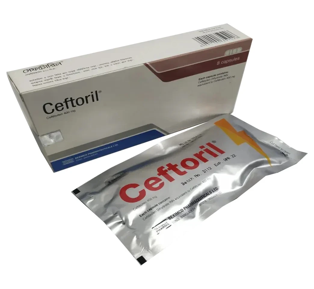 Pack Image: Ceftoril 400 mg Capsule (2 x 4)