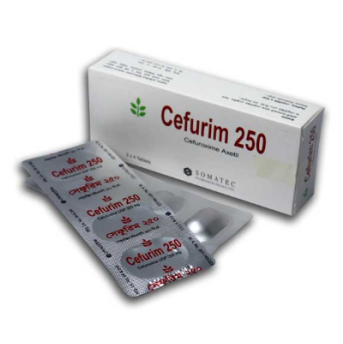 Pack Image: Cefurim 250 mg Tablet (3 x 4)