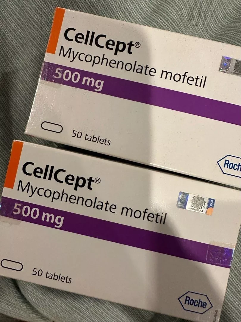 Pack Image: Cellcept 500 mg Tablet (5 x 10)