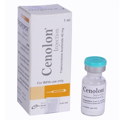 Pack Image: Cenolon 40 mg Injection (1 ml vial)