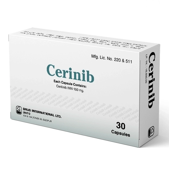 Pack Image: Cerinib 150 mg Capsule (1 x 30)