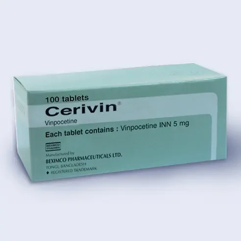 Pack Image: Cerivin 5 mg Tablet (10 x 10)