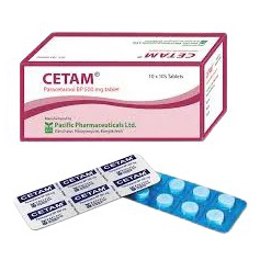 Pack Image: Cetam 500 mg Tablet (20 x 10)