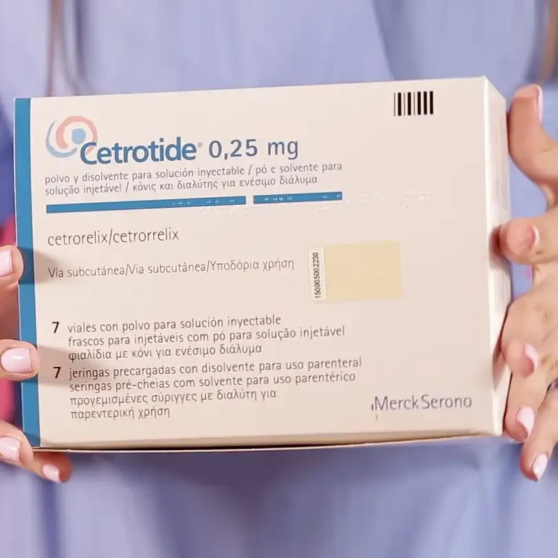 Pack Image: Cetrotide 250 mcg Injection (250 mcg vial)