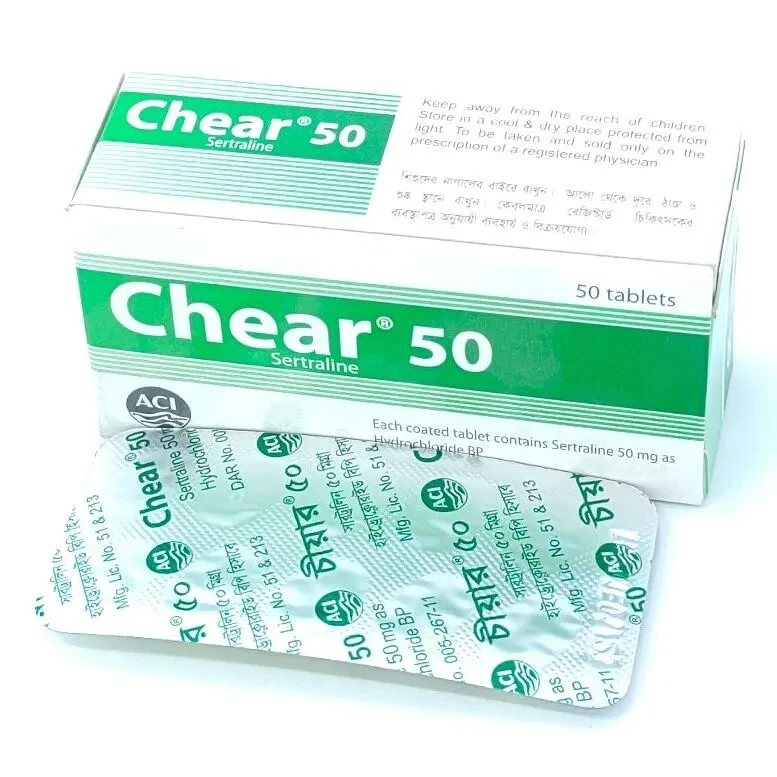 Pack Image: Chear 50 mg Tablet (5 x 10)