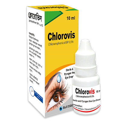 Pack Image: Chlorovis 0.5% Eye Drop (10 ml drop)