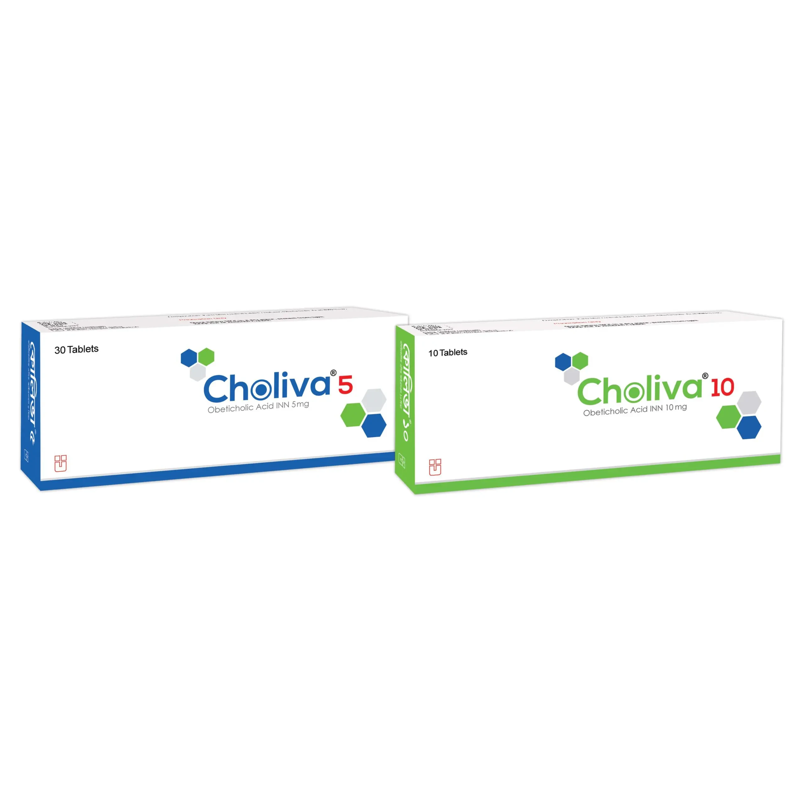 Pack Image: Choliva 10 mg Tablet (1 x 10)